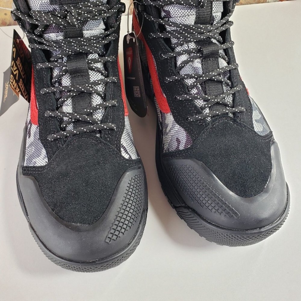 Vans UltraRange Exo Hi MTE 2 Primaloft Boot Mens Size 9.5 Artic Camo / Black Red - Picture 9 of 13
